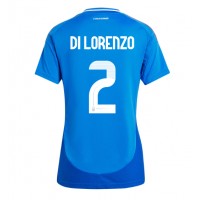 Echipament fotbal Italia Giovanni Di Lorenzo #2 Tricou Acasa European 2024 pentru femei maneca scurta